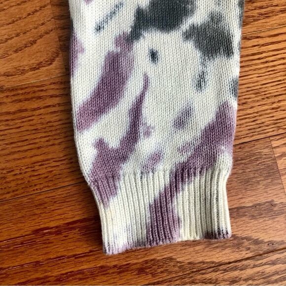 Treasure & Bond Tie Dye Jumper Ivory Dove Multi Tie Dye Girl’s Size XL (14-16) - Picture 8 of 10